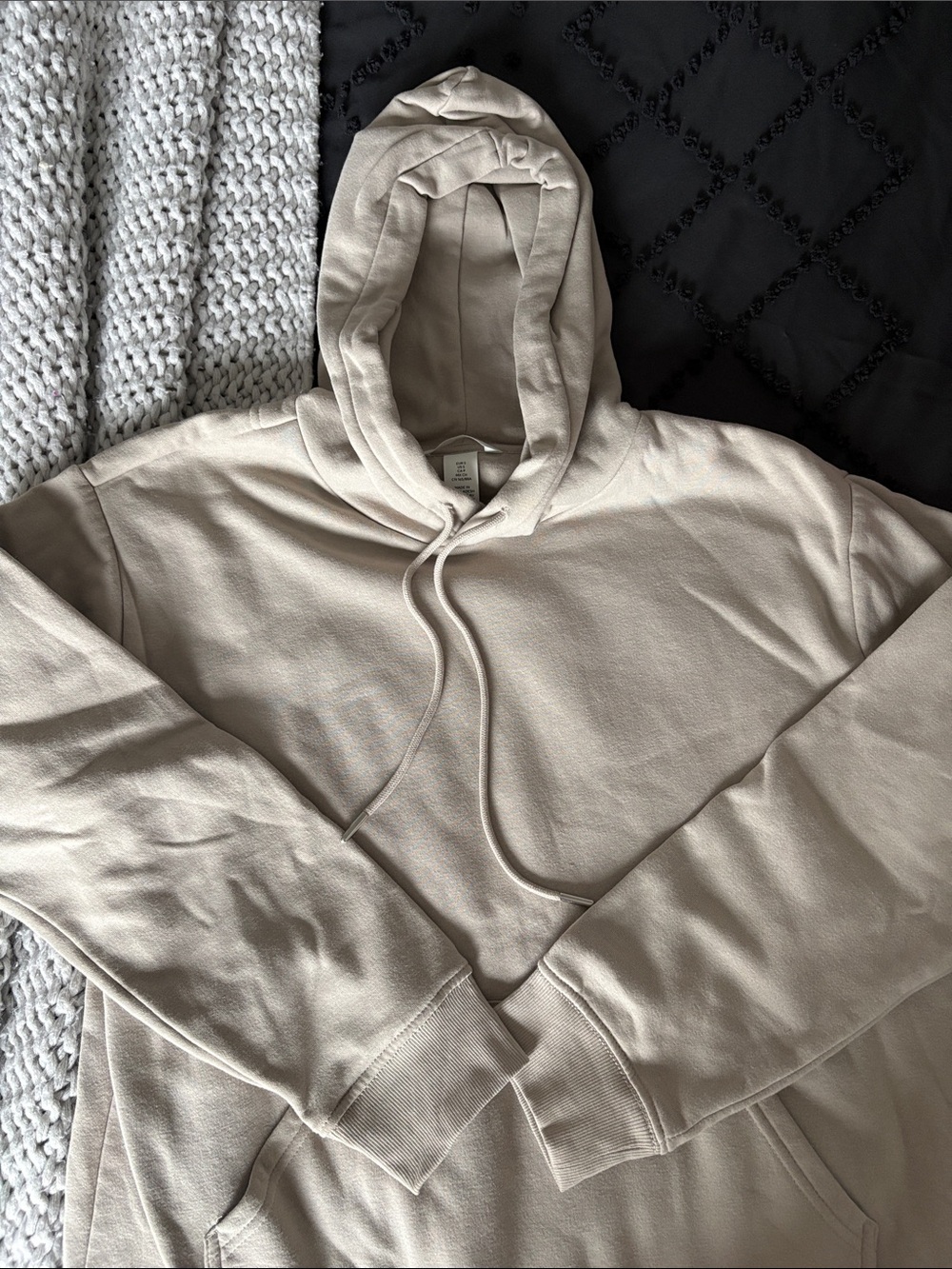 Women’s Beige Pullover Hoodie